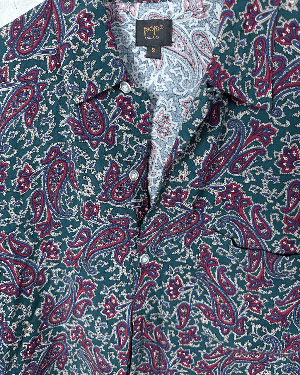 Paisley Pattern Shirt - Funkify
