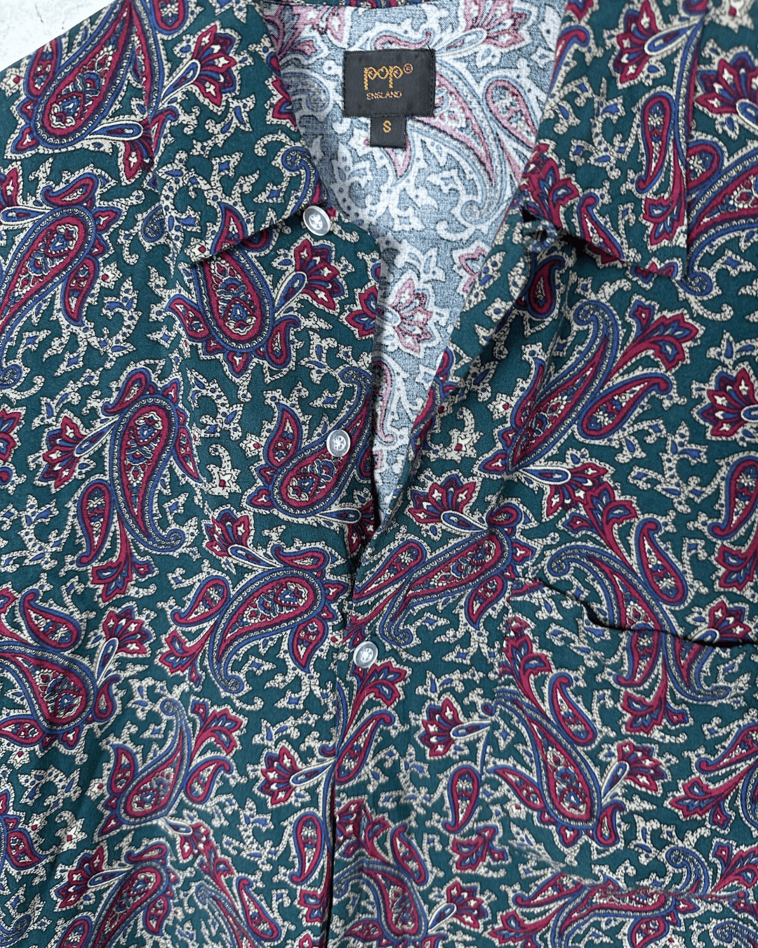 Paisley Pattern Shirt - Funkify