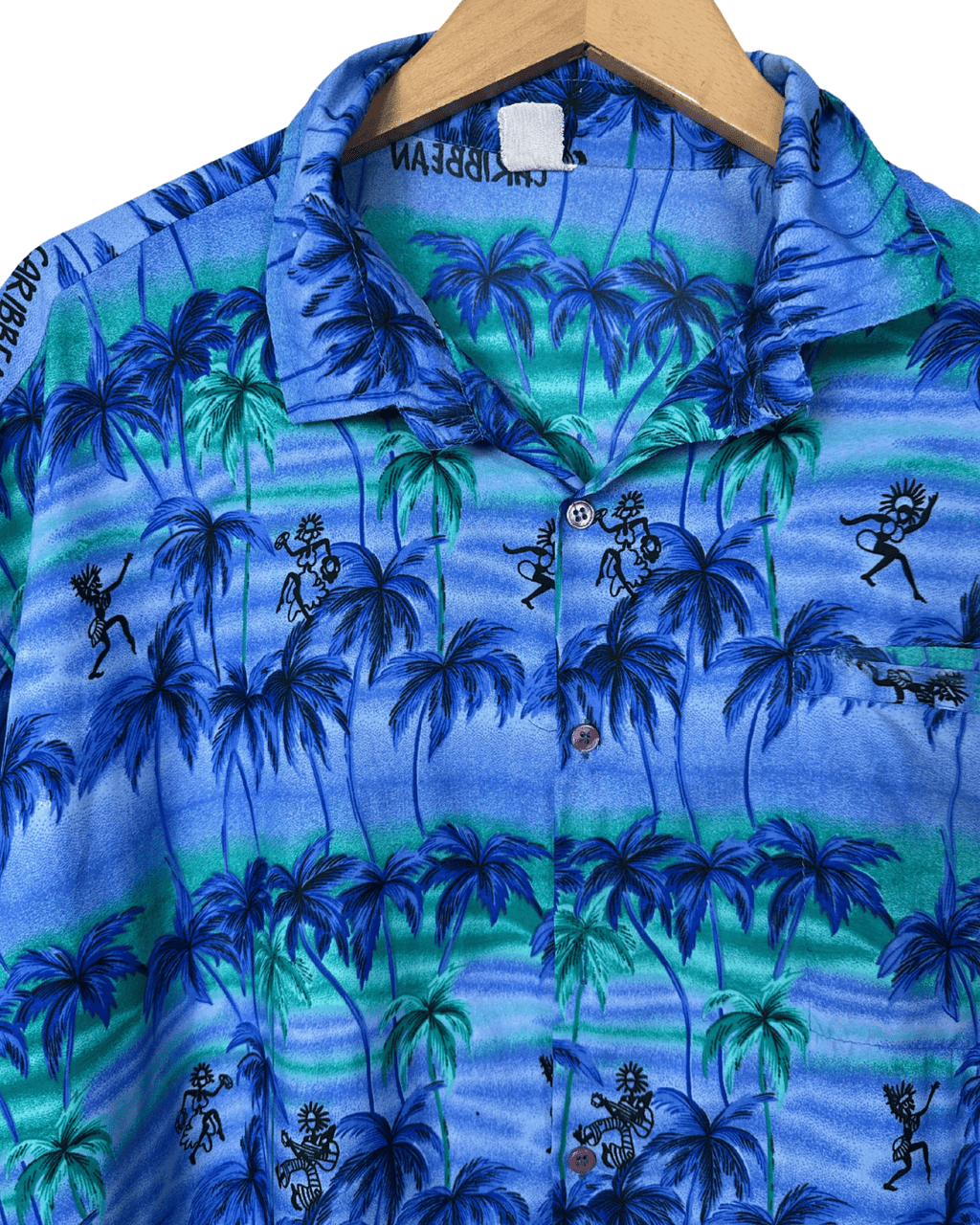 Palm Tree Pattern Hawaiian Shirt 4XL - Funkify
