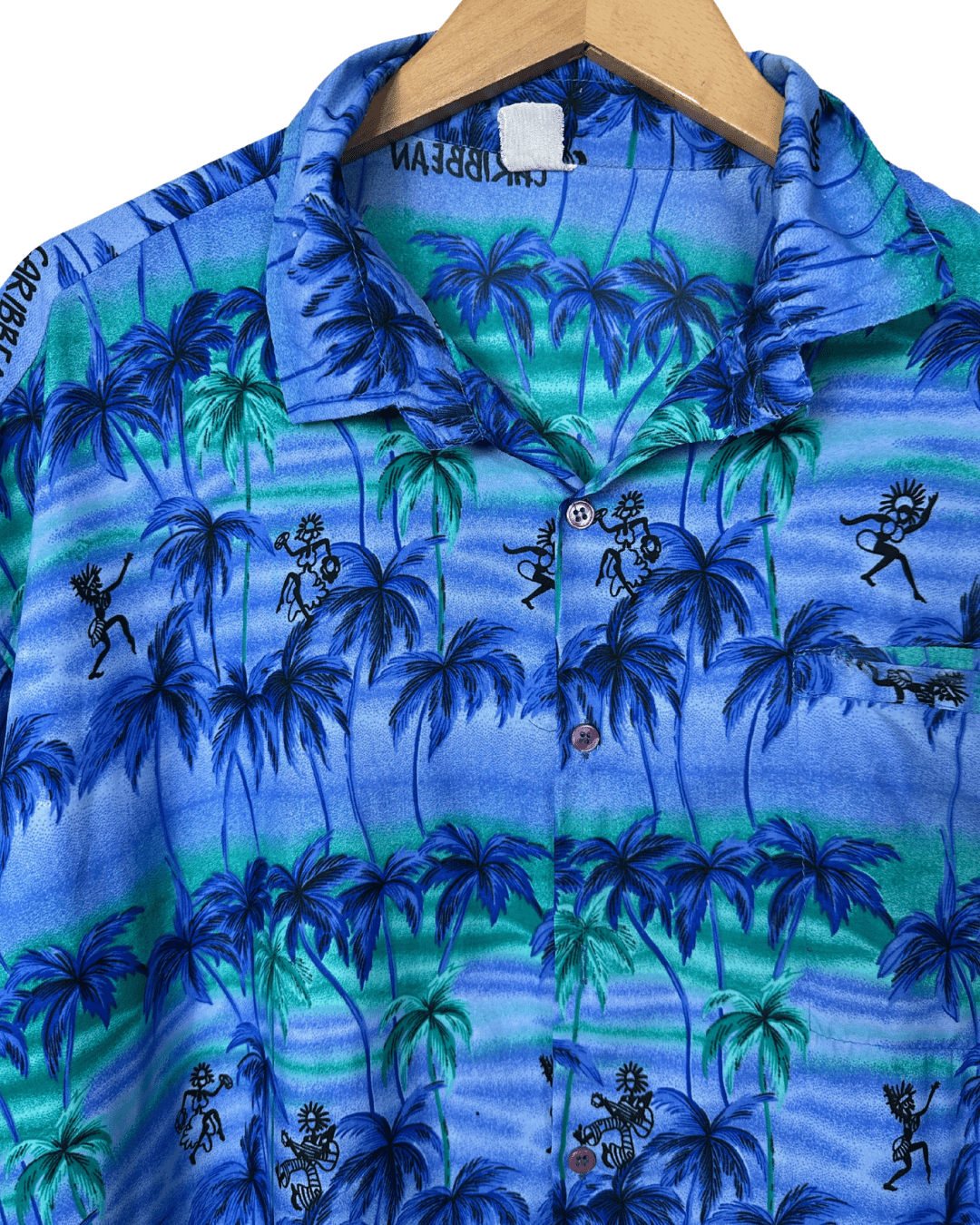 Palm Tree Pattern Hawaiian Shirt 4XL - Funkify