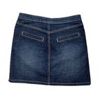 Papaya Denim Mini Skirt - Funkify