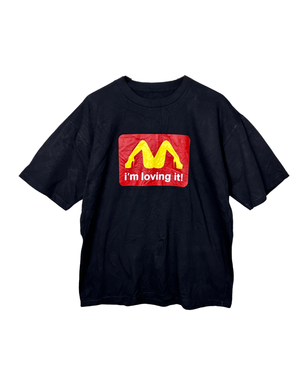 Parody “I’m Loving It” Black Tee XL - Funkify