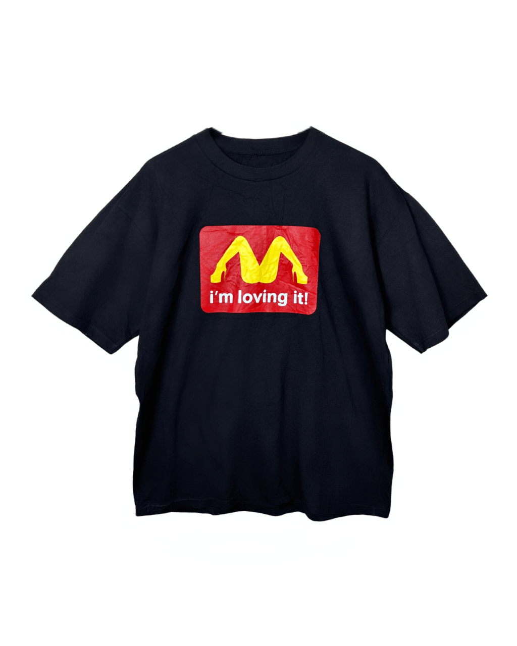 Parody “I’m Loving It” Black Tee XL - Funkify