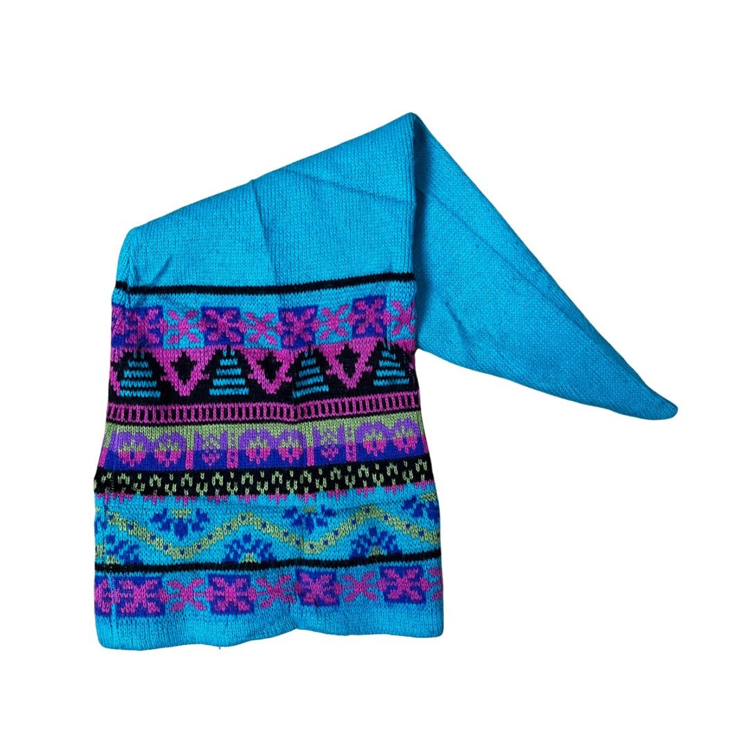 Patterned pointed tail hat - Funkify