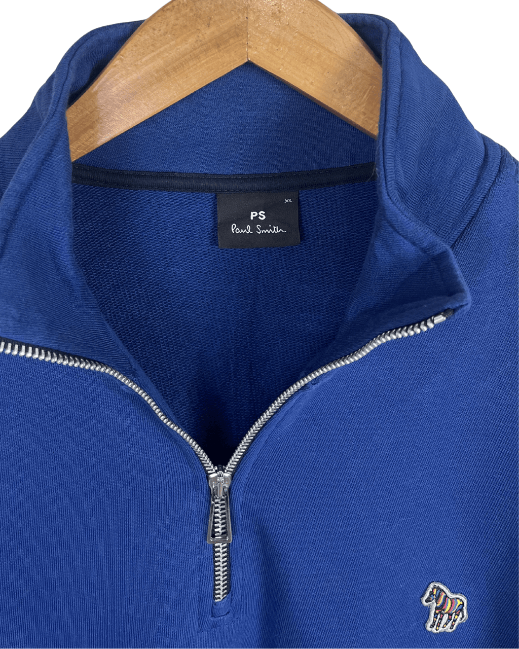 Paul Smith Quarter Zip Sweatshirt XL - Funkify
