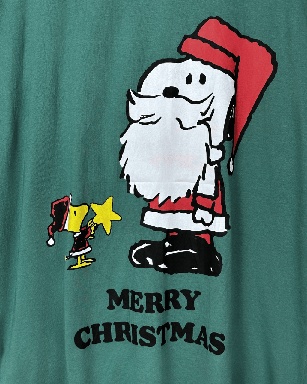 Peanuts Christmas Themed Graphic T-shirt XL - Funkify