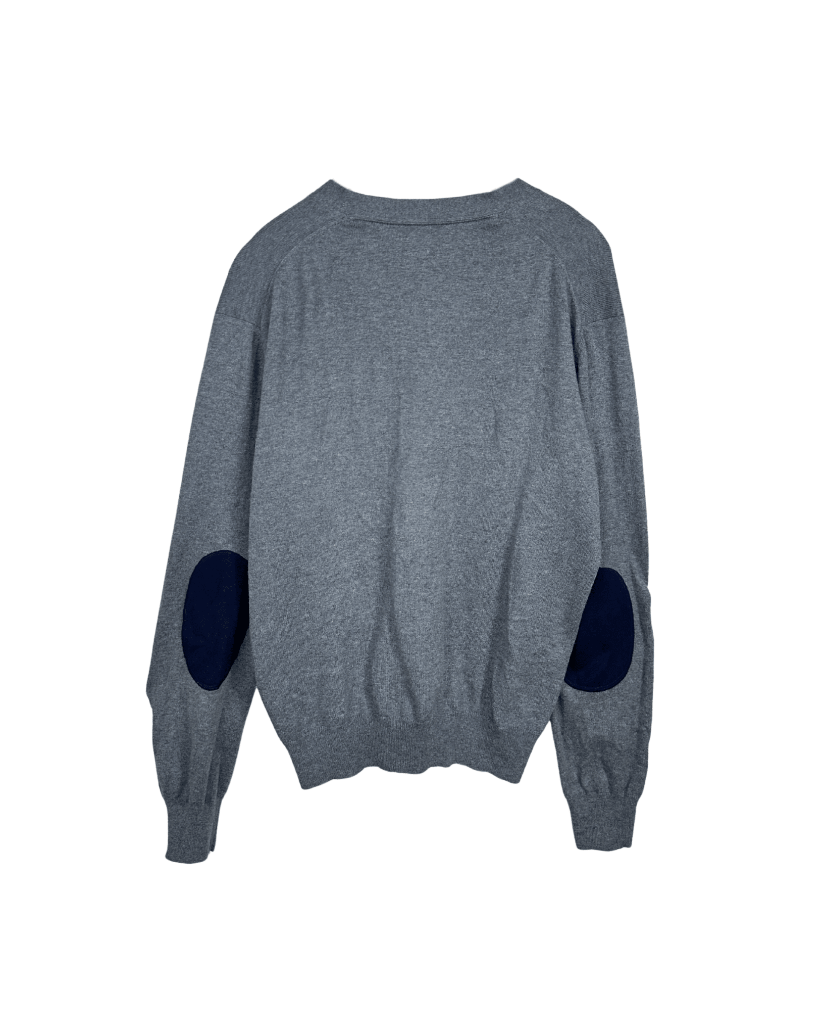 Pedro Del Hierro Gray Silk Blend Cardigan - Large - Funkify