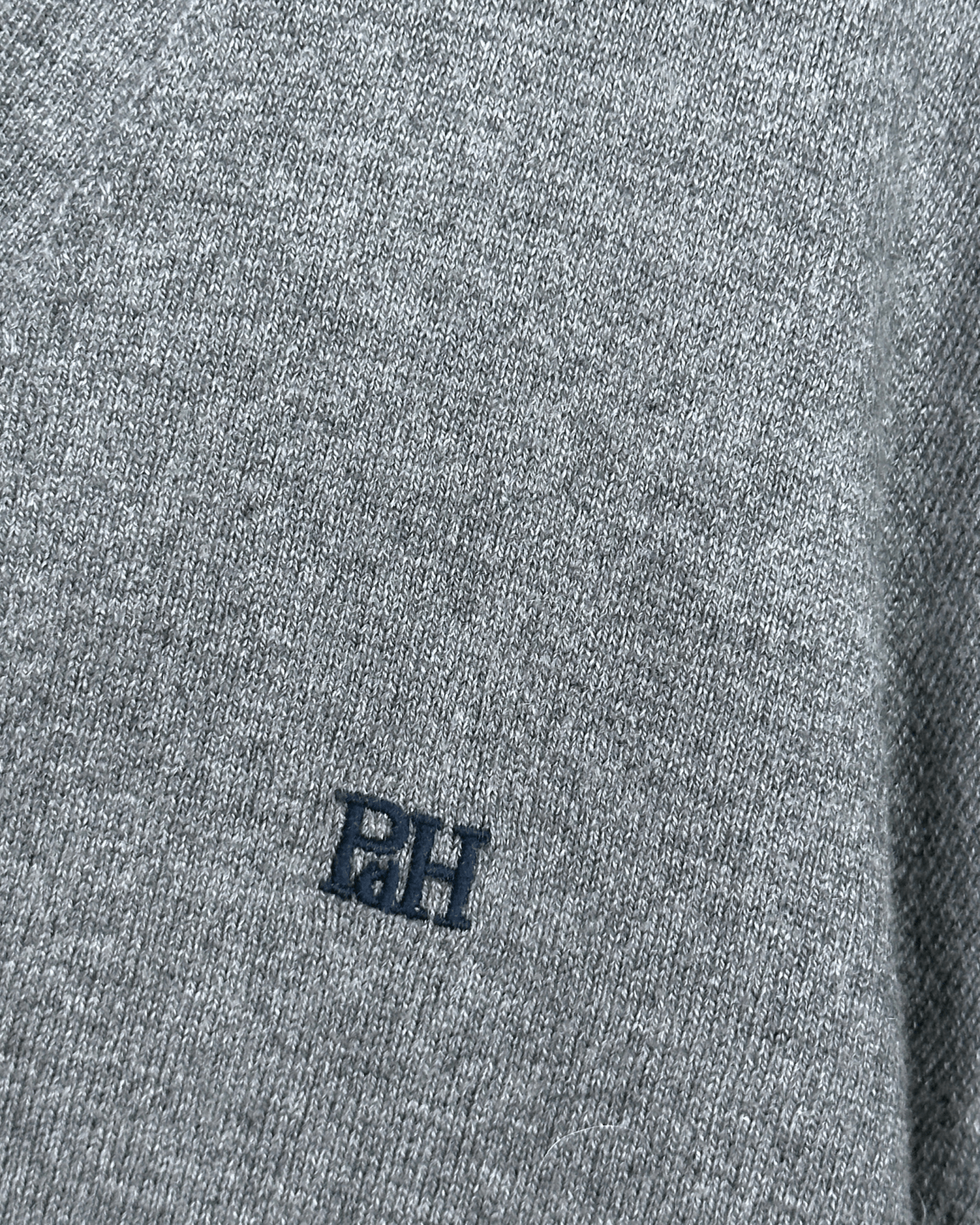 Pedro Del Hierro Gray Silk Blend Cardigan - Large - Funkify