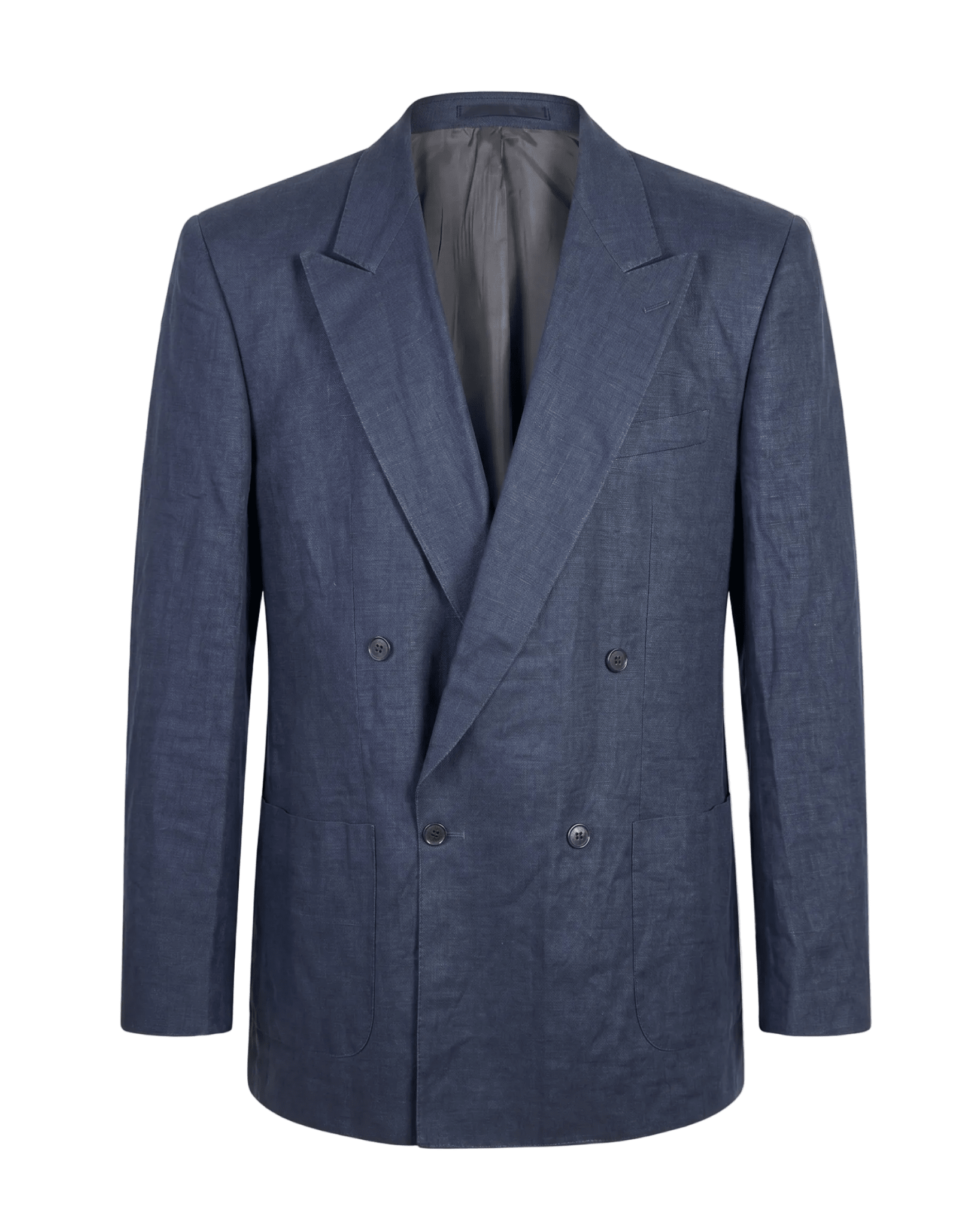 Peek & Cloppenburg Double Breasted Linen Blazer - Funkify
