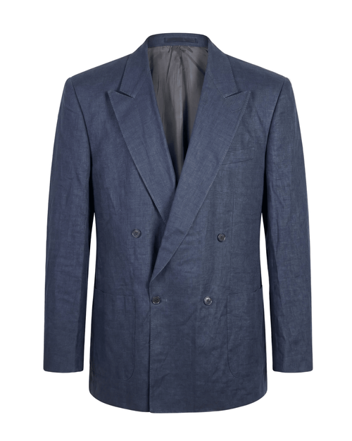Peek & Cloppenburg double-breasted linen blazer
