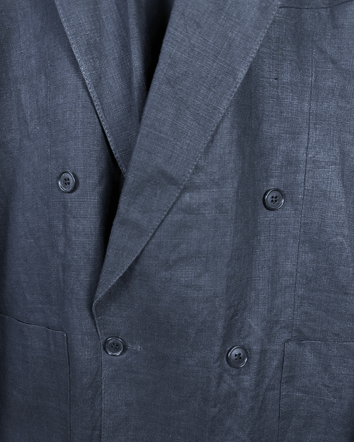 Peek & Cloppenburg double-breasted linen blazer