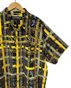 Pelle Pelle Swirl Pattern Oversized Shirt 2XL - Funkify