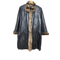 Pelleteria Lluís Campoy Fur - lined Leather Coat XL - Funkify