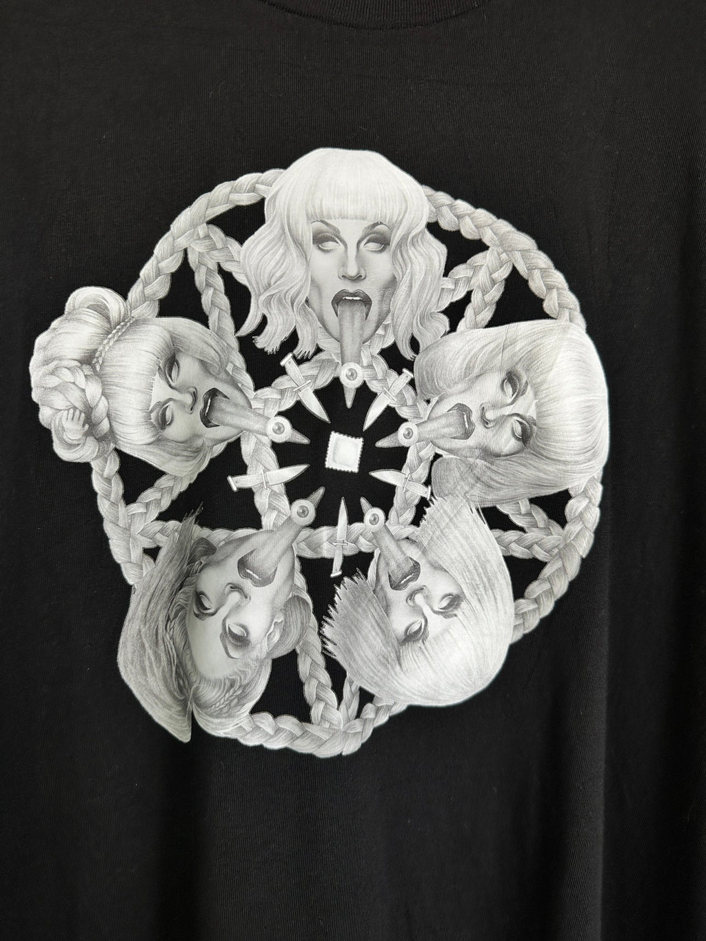 Pentagram Graphic T-shirt - Funkify