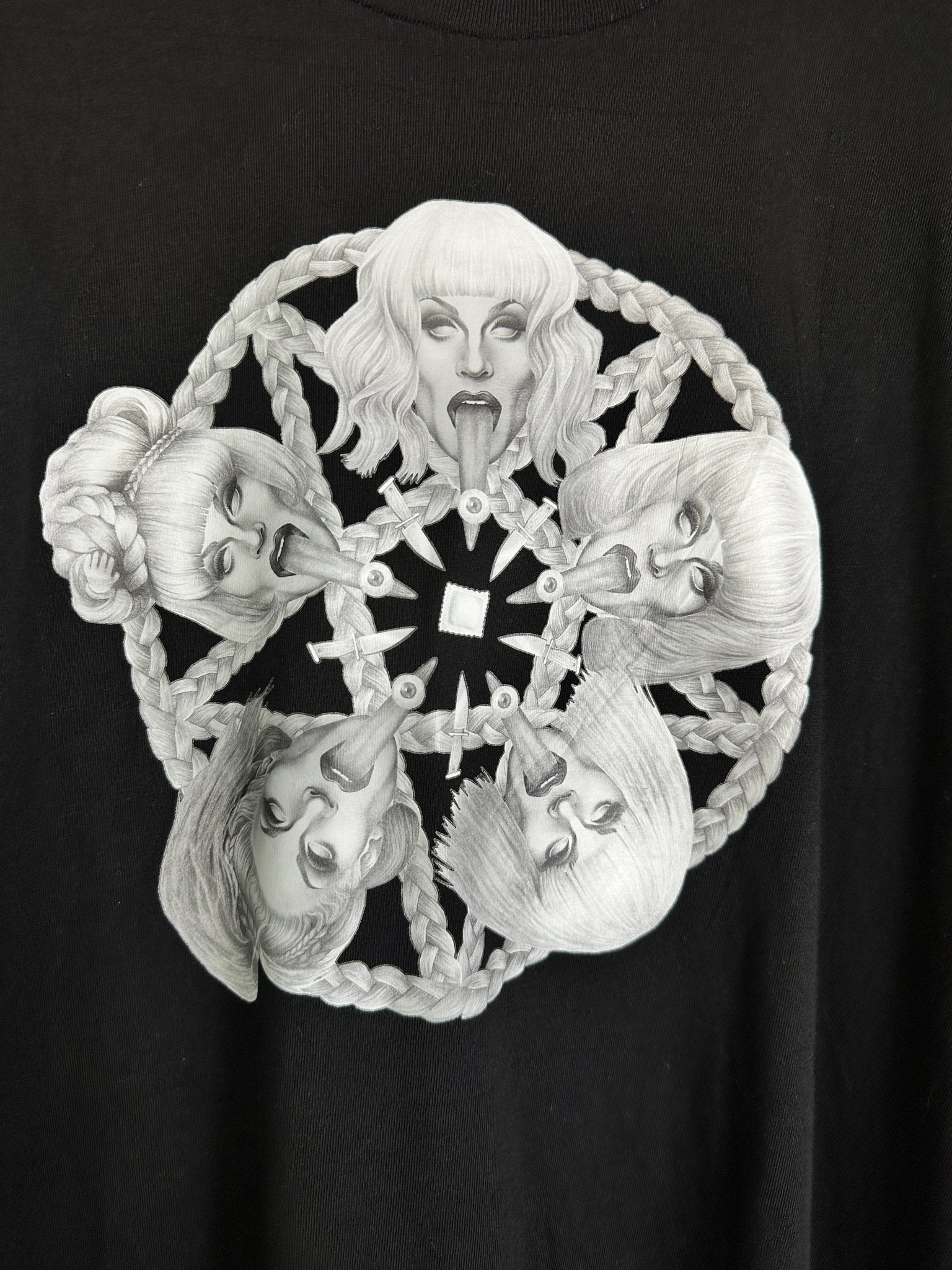 Pentagram Graphic T-shirt - Funkify