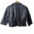 Peruvian Connection genuine leather women's jacket, size small