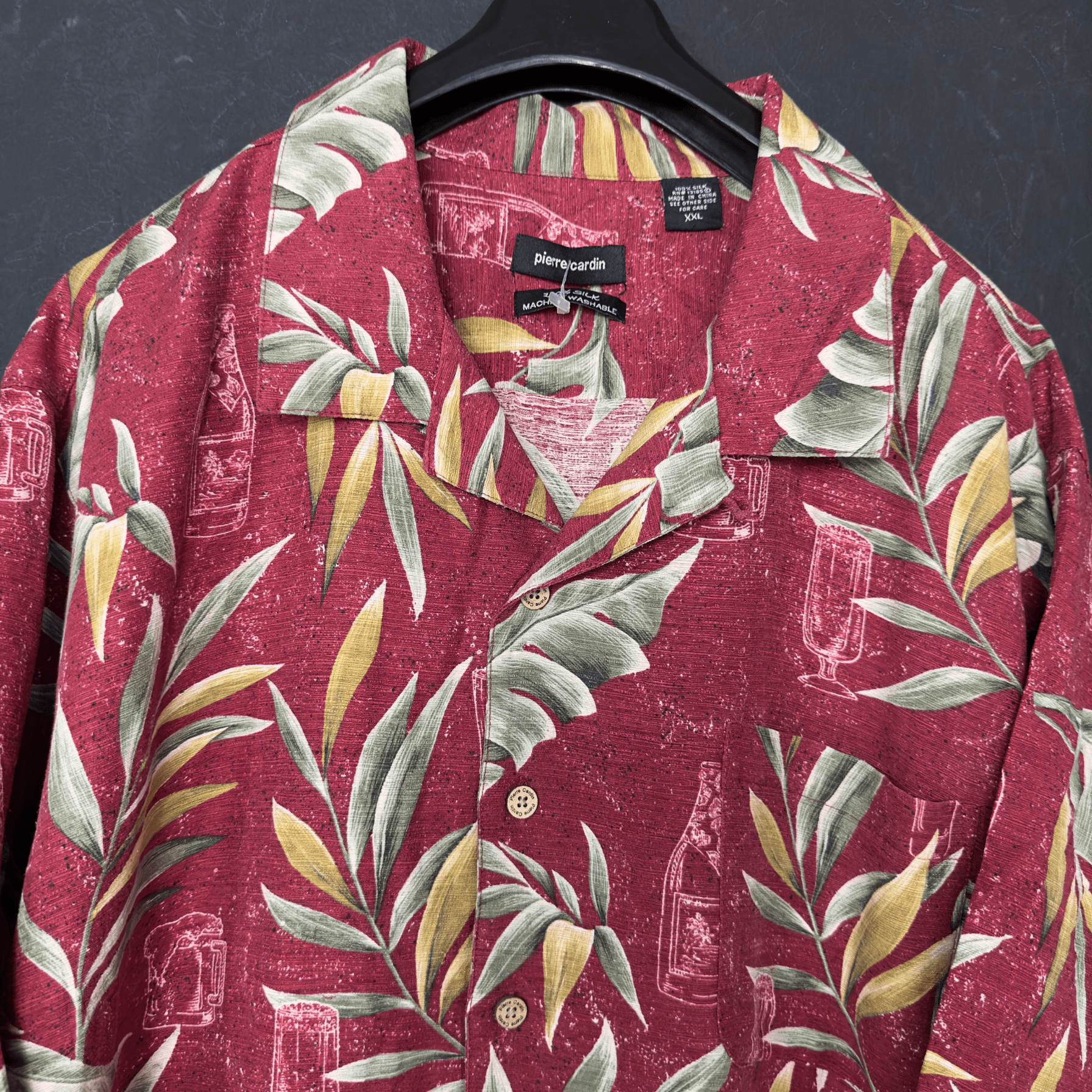 Pierre Cardin Hawaiian Shirt - Funkify