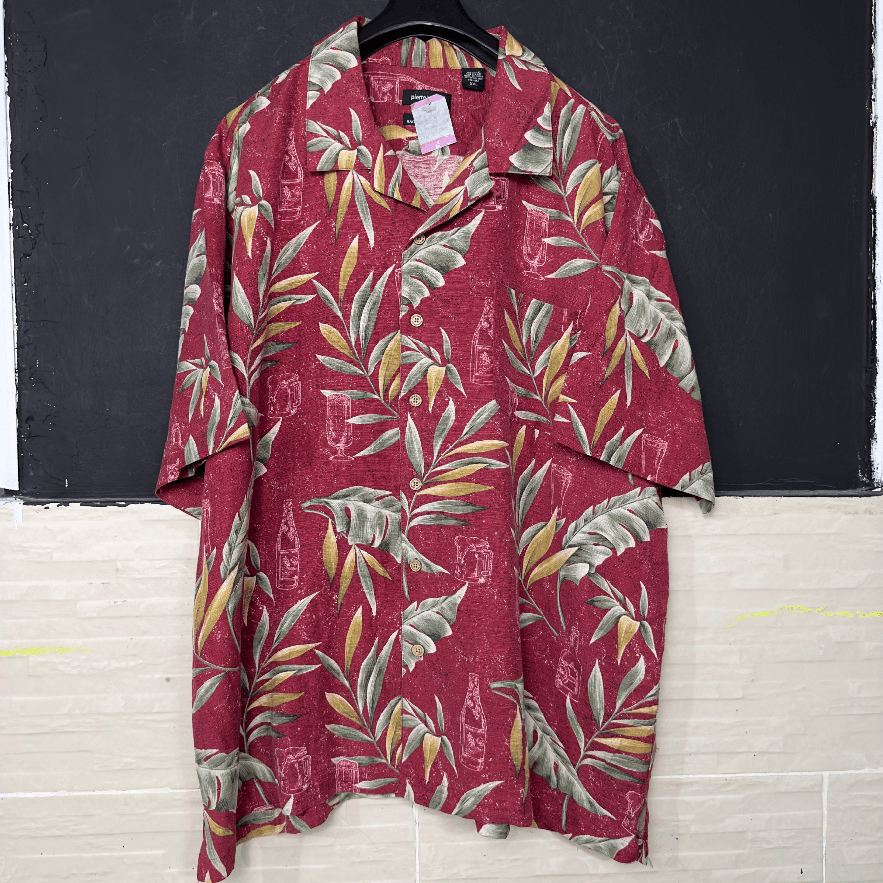 Pierre Cardin Hawaiian Shirt - Funkify