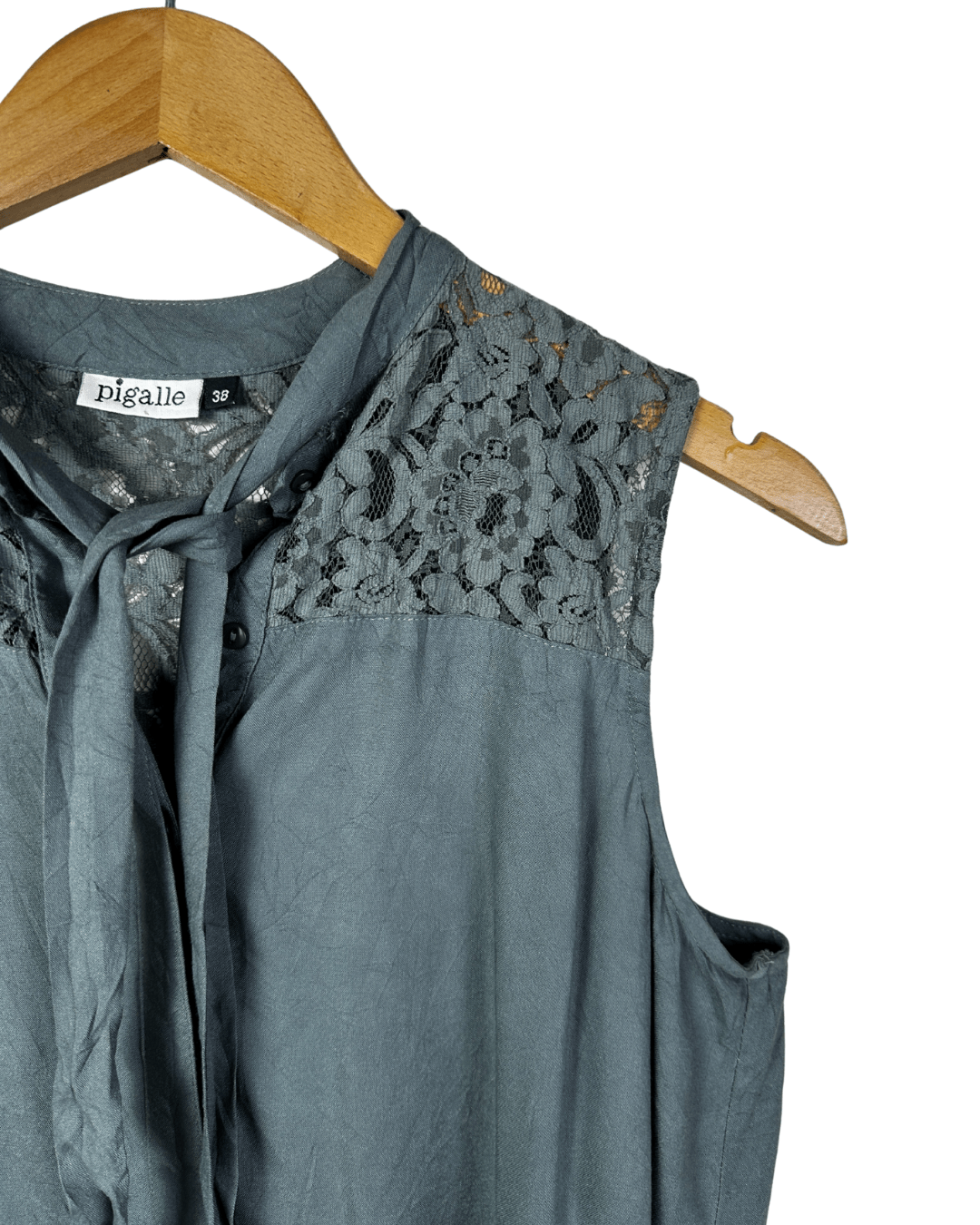 Pigalle Women's Sleeveless Shirt - Size 38 - Funkify