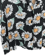Pimkie Floral Polka Dot Cropped Women's Shirt - Funkify