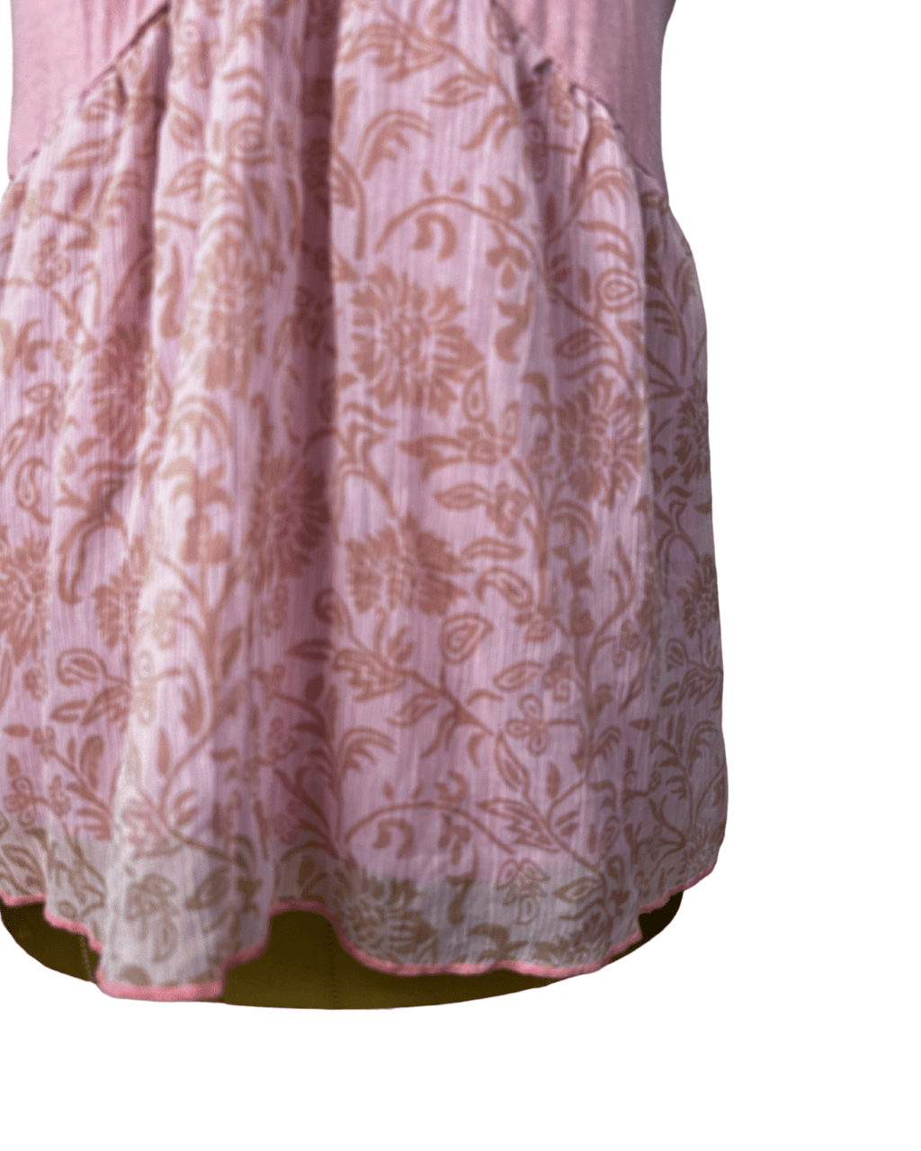 Pink Ruffle Lace Floral Cami Top Y2K Style - Funkify