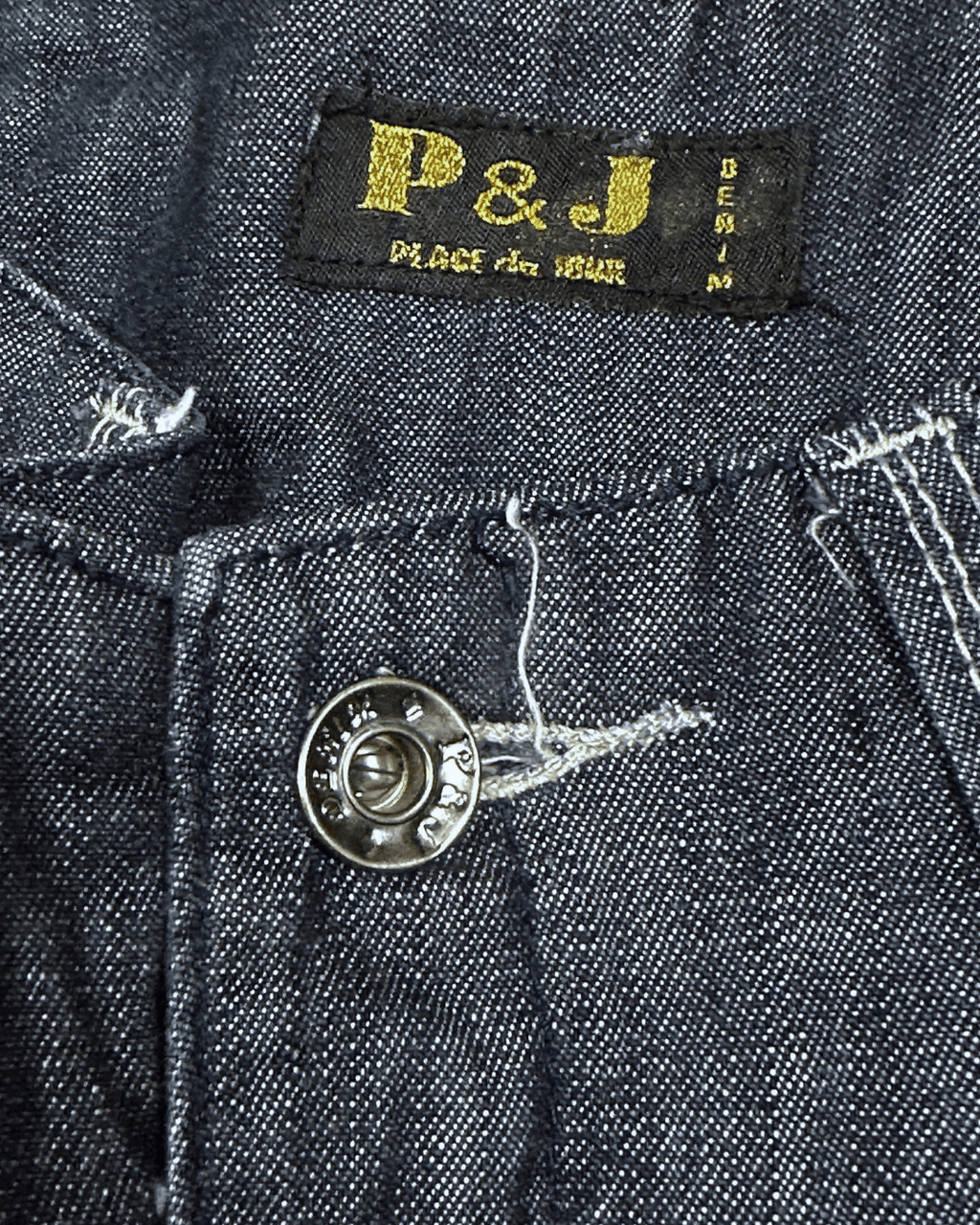P&J Pleated Denim Mini Skirt - Size EU 38 (Medium) - Funkify
