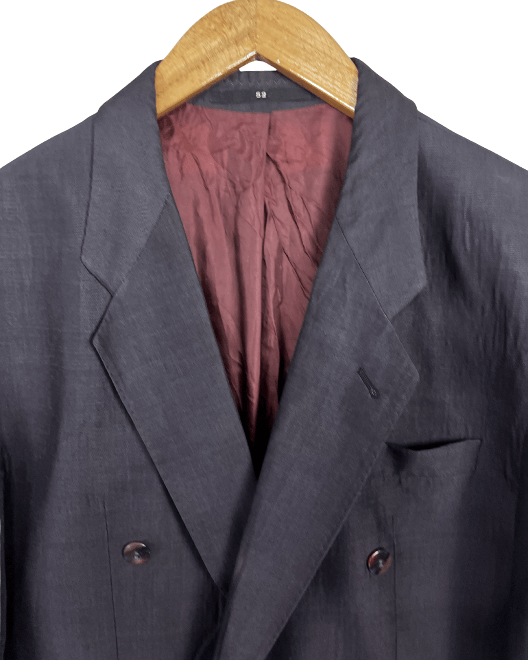 PL Creation Purple Wool Blend Blazer - Size 52 - Funkify