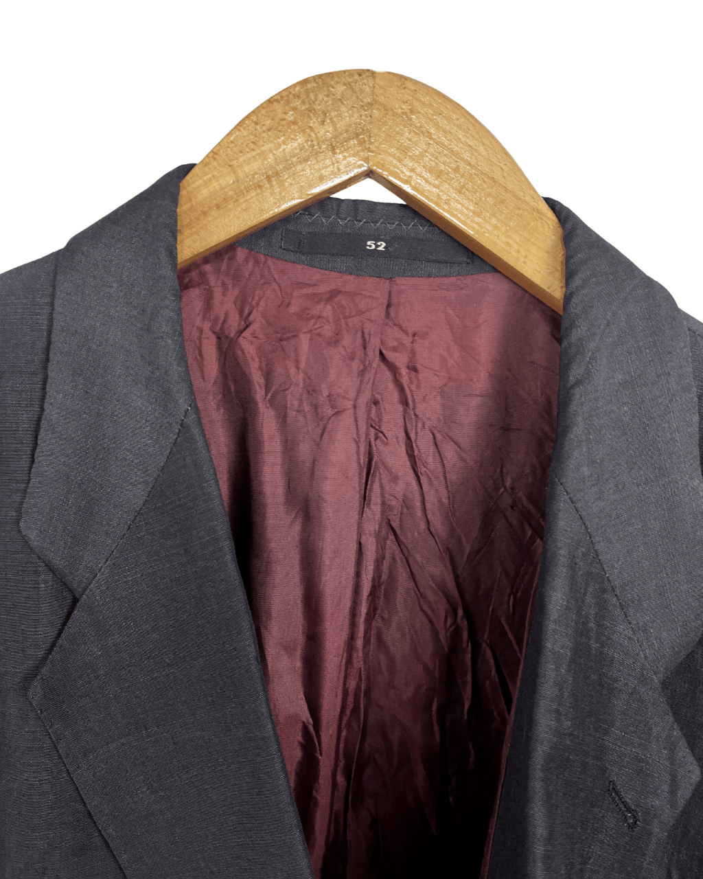 PL Creation Purple Wool Blend Blazer - Size 52 - Funkify