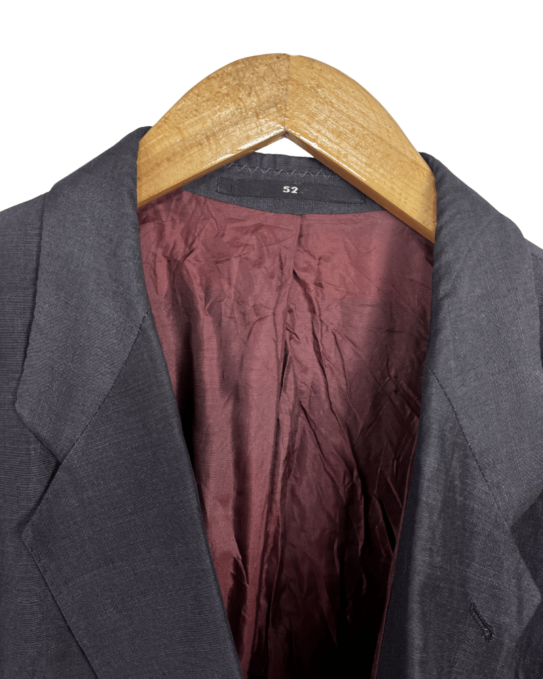 PL Creation Purple Wool Blend Blazer - Size 52 - Funkify