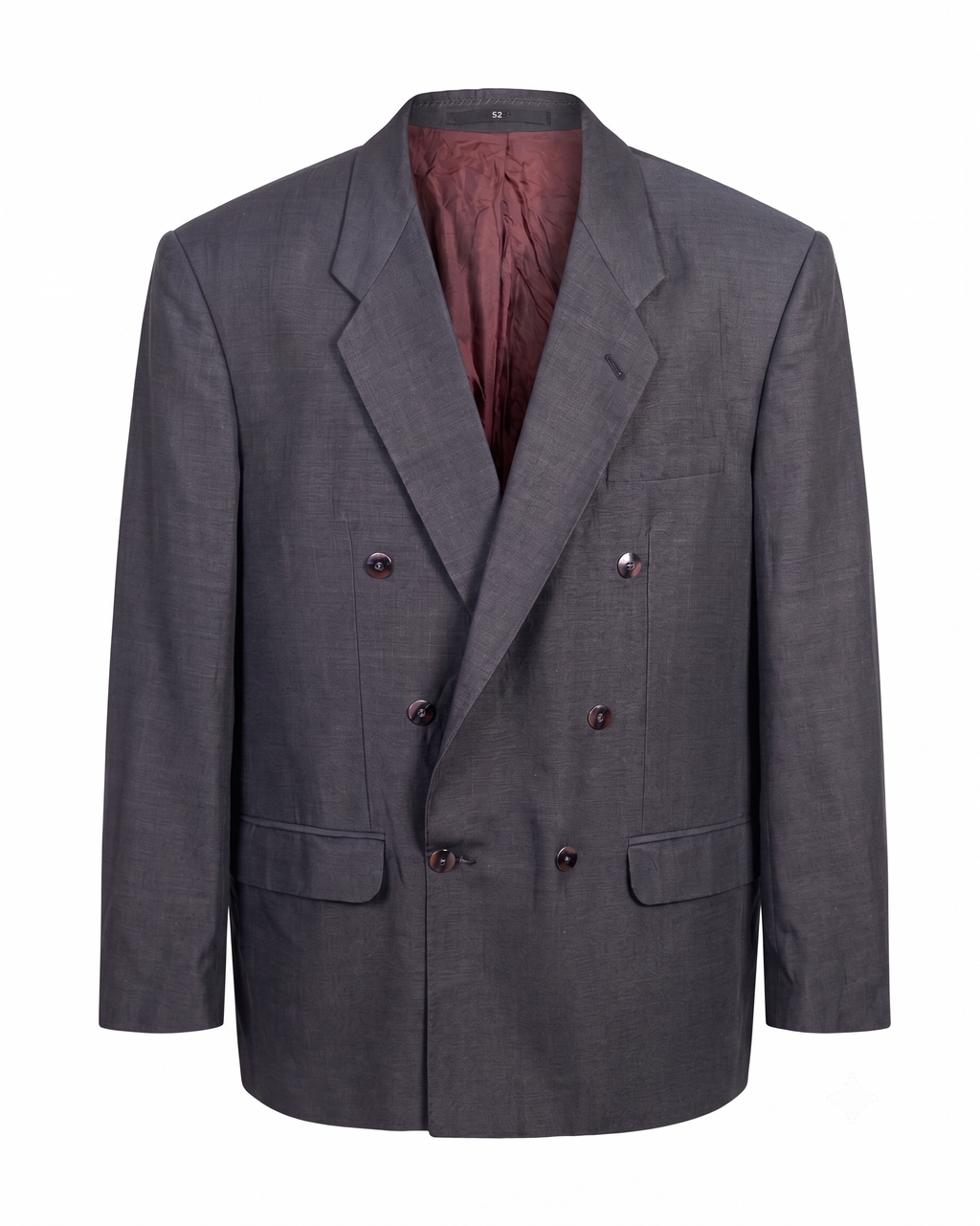 PL Creation Purple Wool Blend Blazer - Size 52