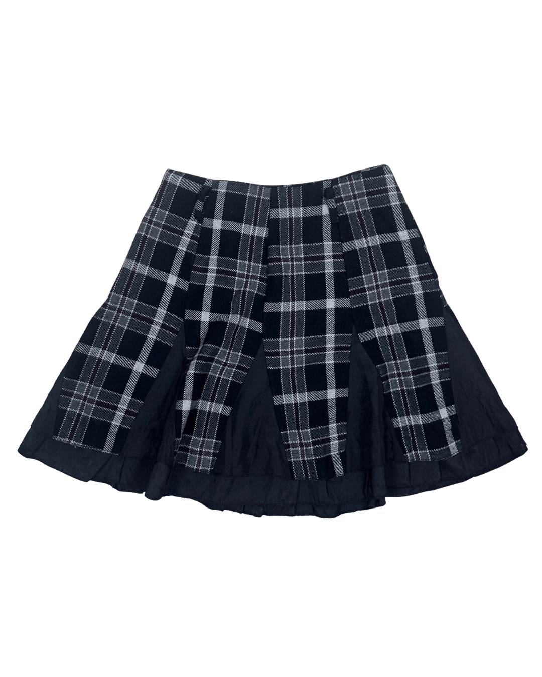 Plaid Skirt - Funkify
