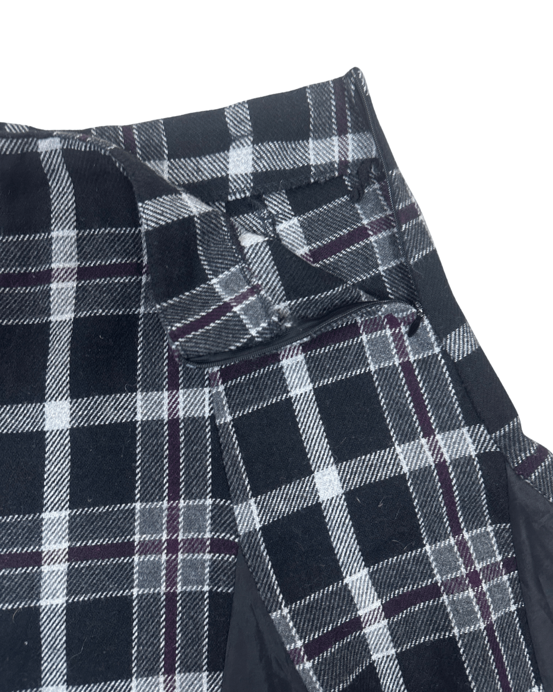 Plaid Skirt - Funkify