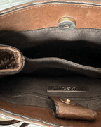 Preston & York Hand Woven Leather Hobo Bag - Funkify