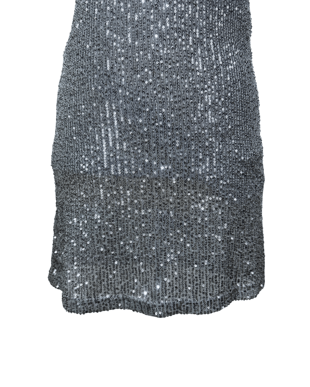 Primark Silver Sequin Slip Mini Dress - XS - Funkify