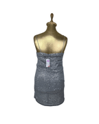 Primark Silver Sequin Slip Mini Dress - XS - Funkify