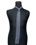 Prince Striped Knit Necktie - Funkify