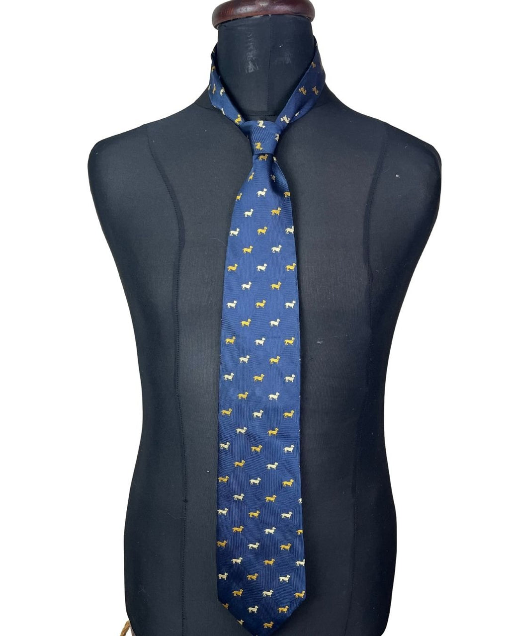 Profuomo Dog Pattern Necktie 9.5 cm - Funkify