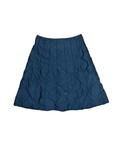 Promiss Teal Textured Midi Skirt - Size XL - Funkify