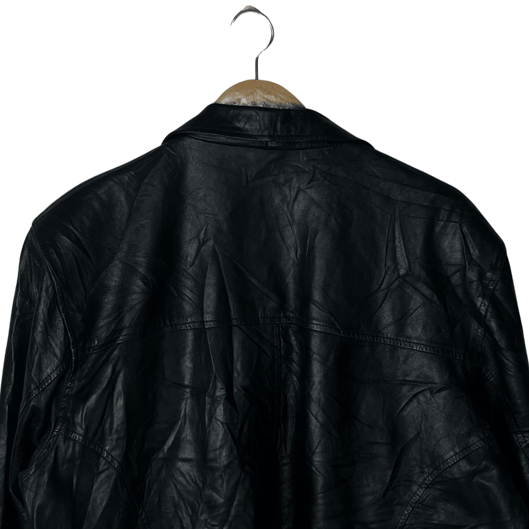 PROUDS Sheepskin Leather Jacket 2XL - Funkify