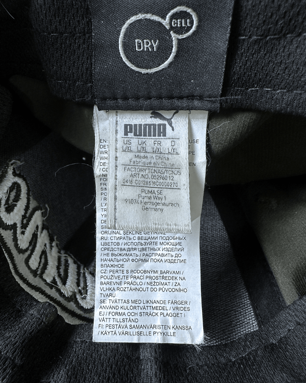 Puma DRYCELL Script Embroidered Logo Cap - Funkify