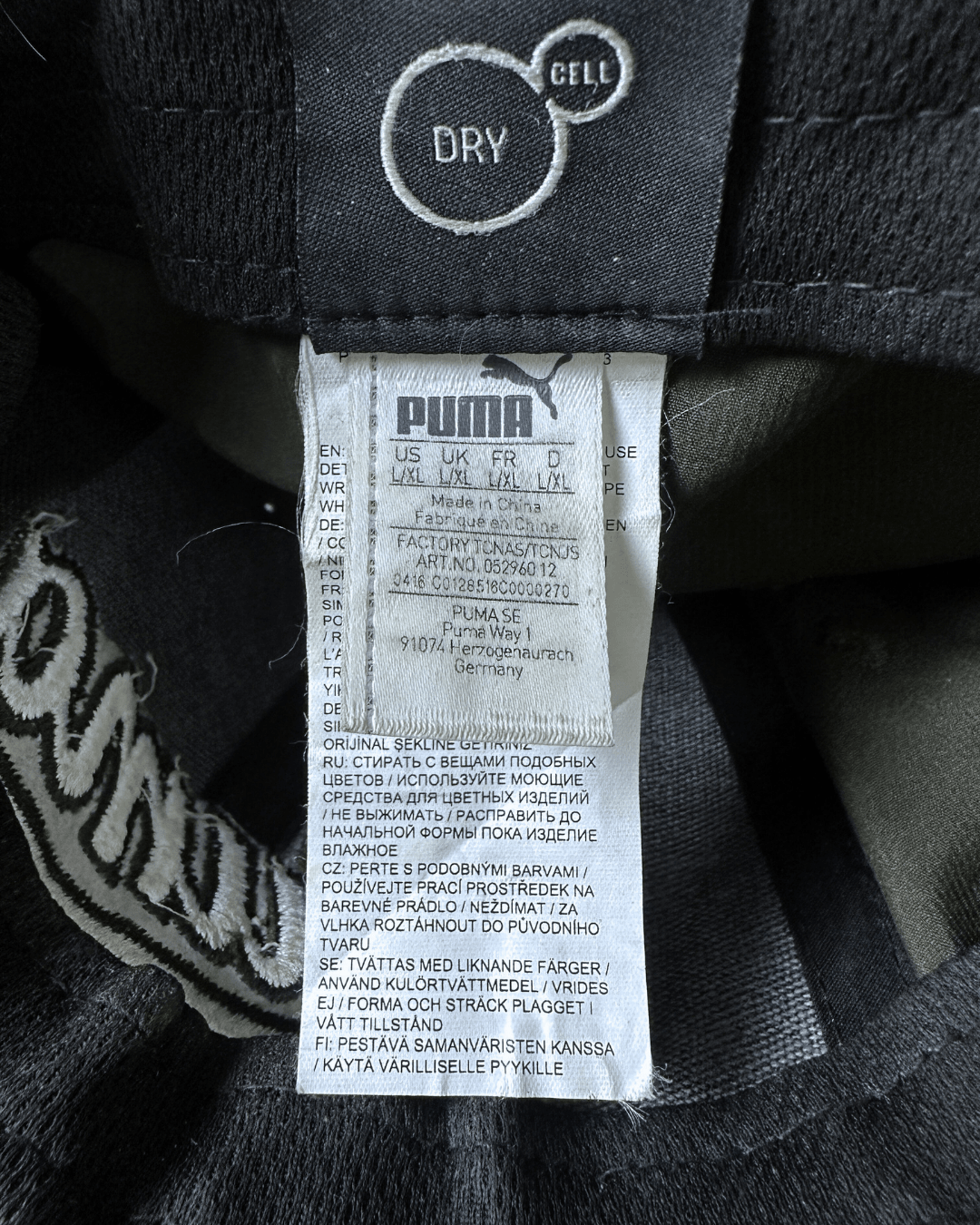 Puma DRYCELL Script Embroidered Logo Cap - Funkify
