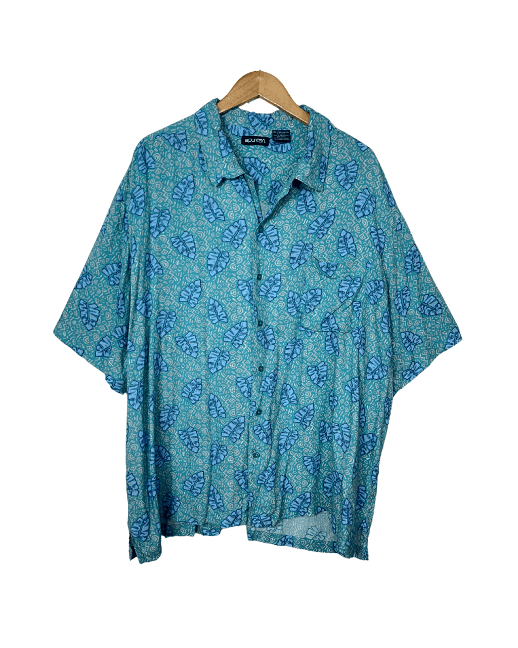 Puritan Hawaiian Shirt 3XL - Funkify