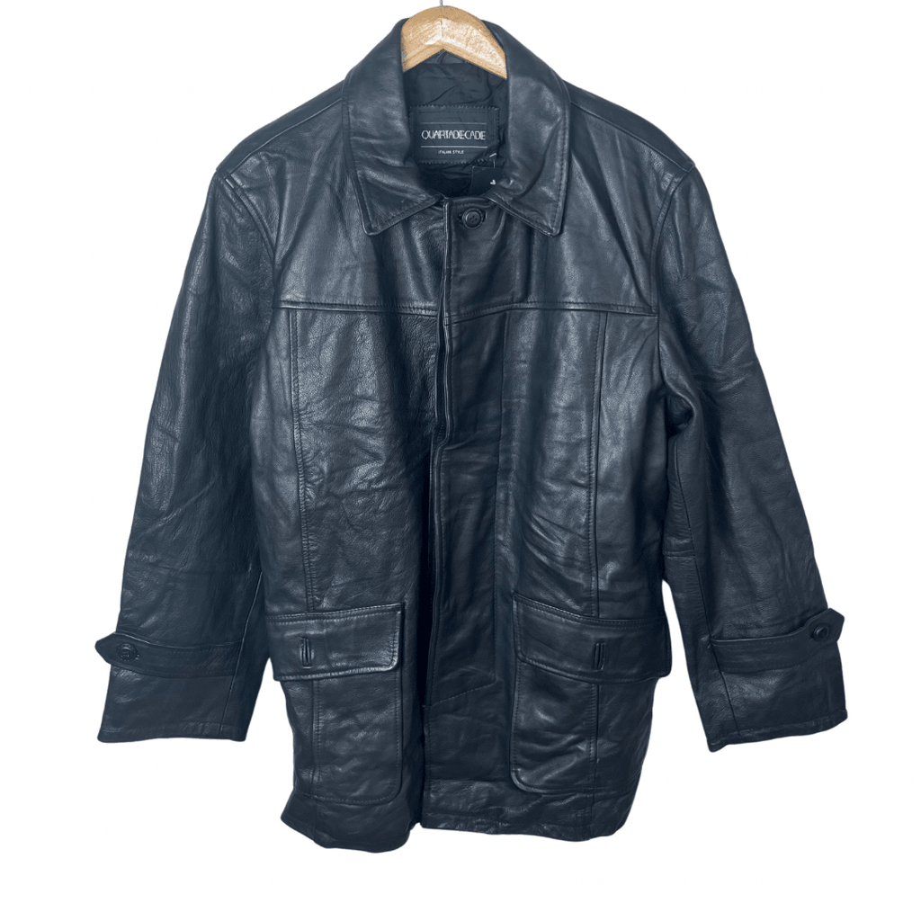 Quartadecade Leather Jacket 2XL - Funkify