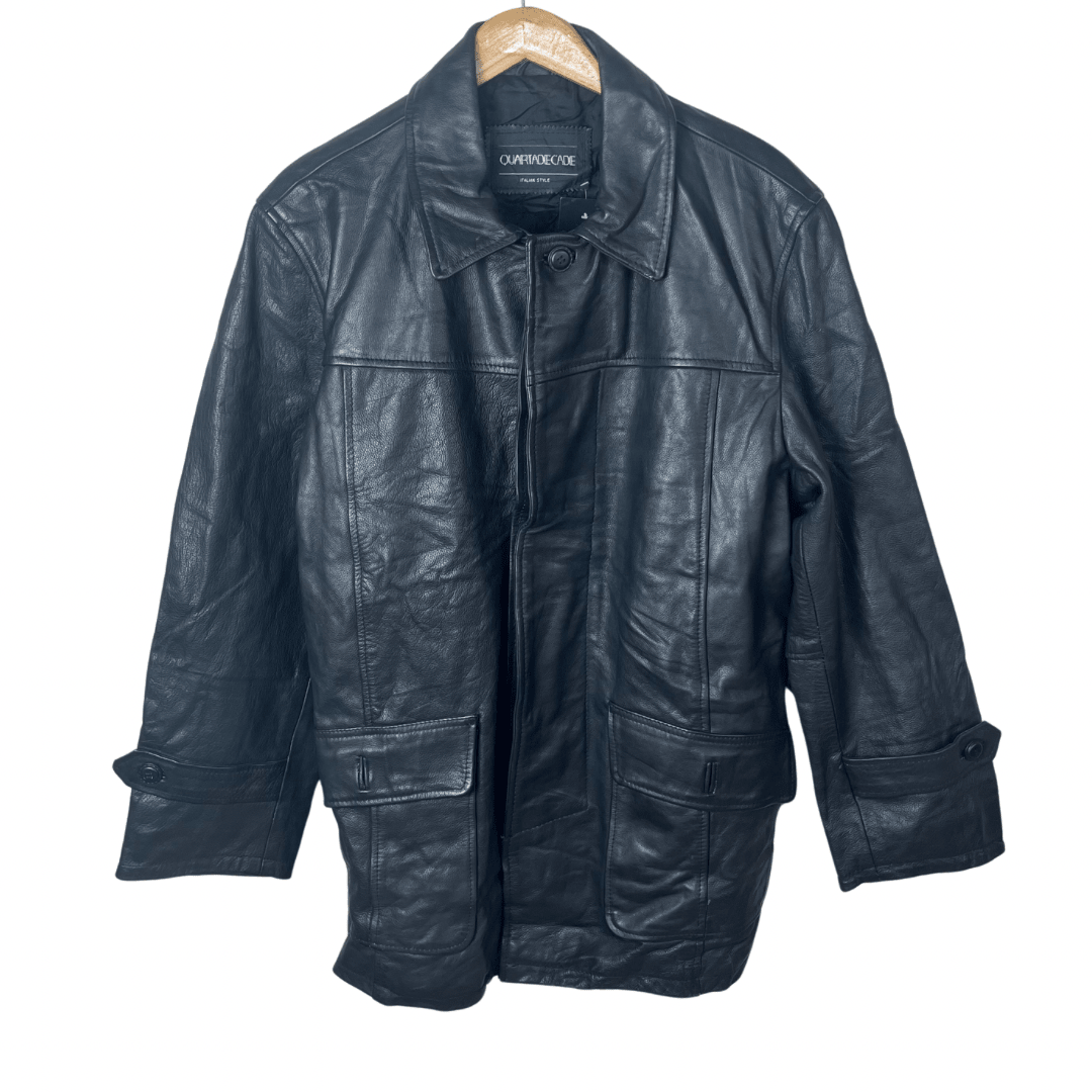 Quartadecade Leather Jacket 2XL - Funkify