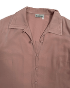 Ragussa Dusty Rose Blouse with Loop buttons - Funkify