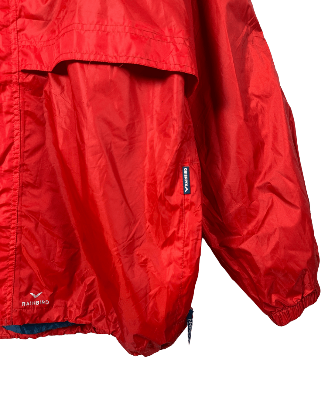 Rainbirds Rain Jacket with Foldable Hood XL - Funkify