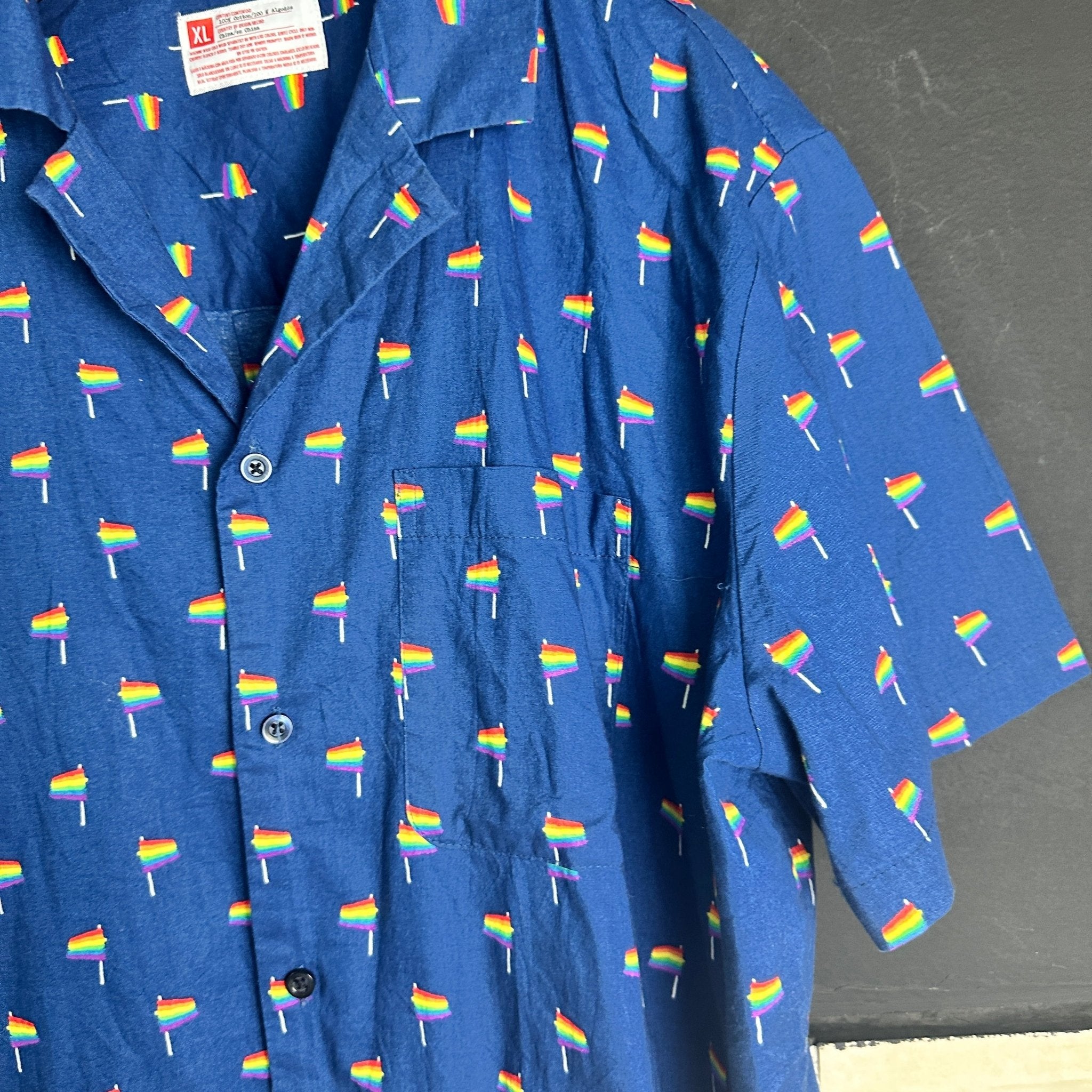 Rainbow Pattern Shirt - Funkify