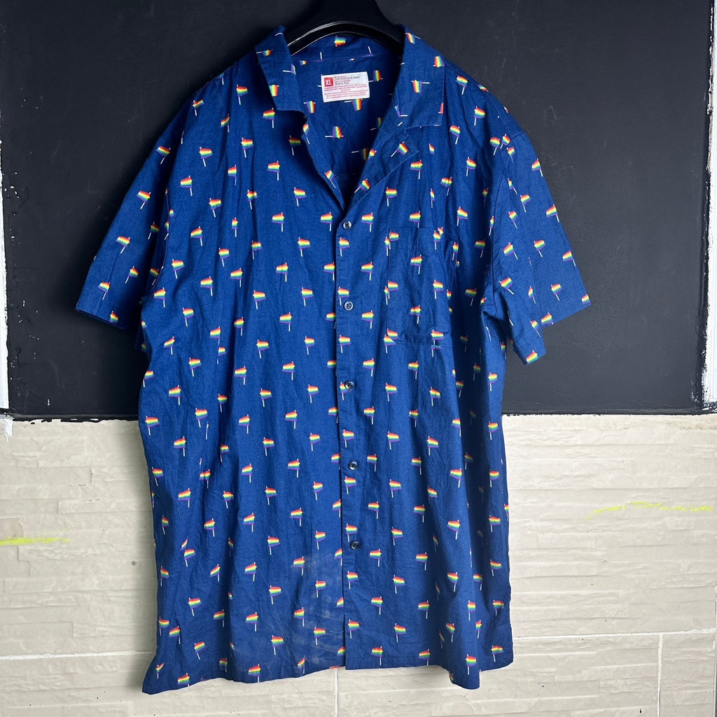 Rainbow Pattern Shirt - Funkify