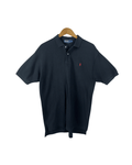 Ralph Lauren Black Polo Shirt Large - Funkify