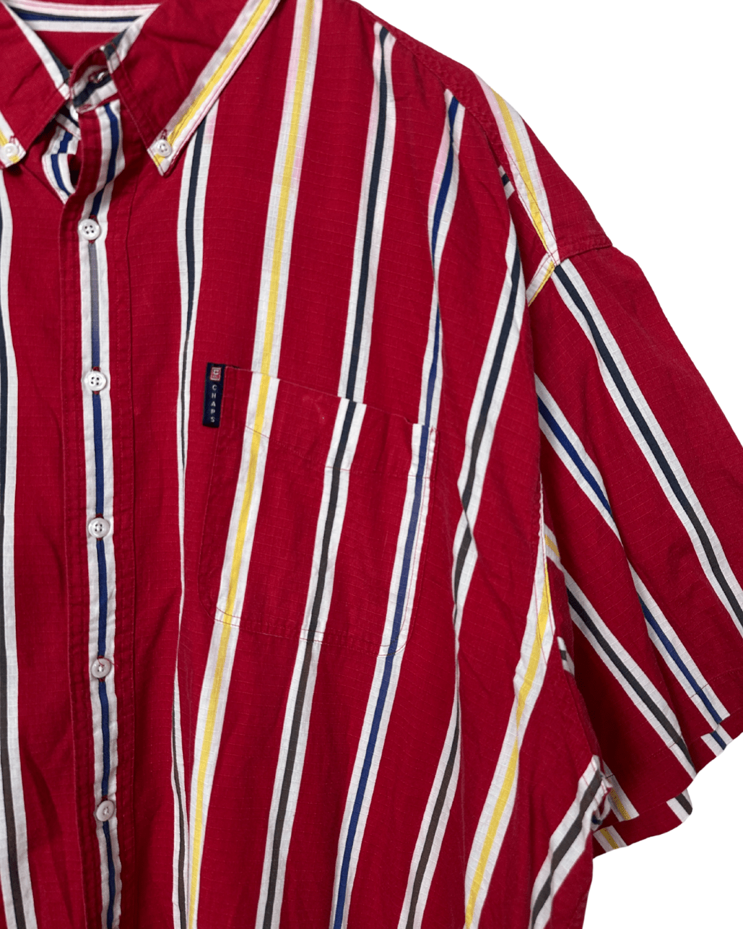 Ralph Lauren Chaps Striped Shirt - Big & Tall 3XB - Funkify